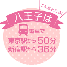 八王子はこんなところ！【東京駅から50分・新宿駅から36分】